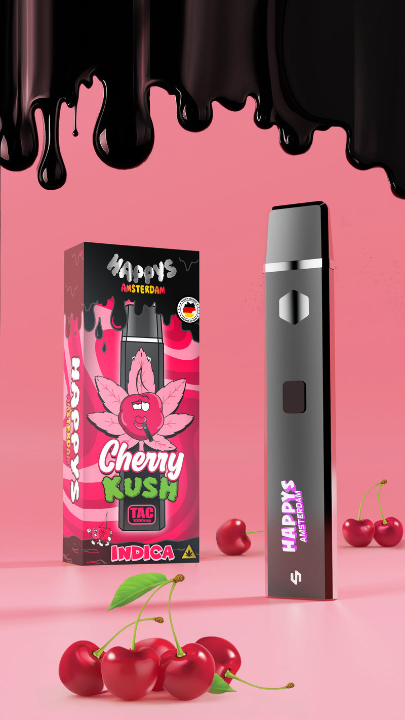 Happy Amsterdam TAC 1000MG Vape – Haus des Liquids