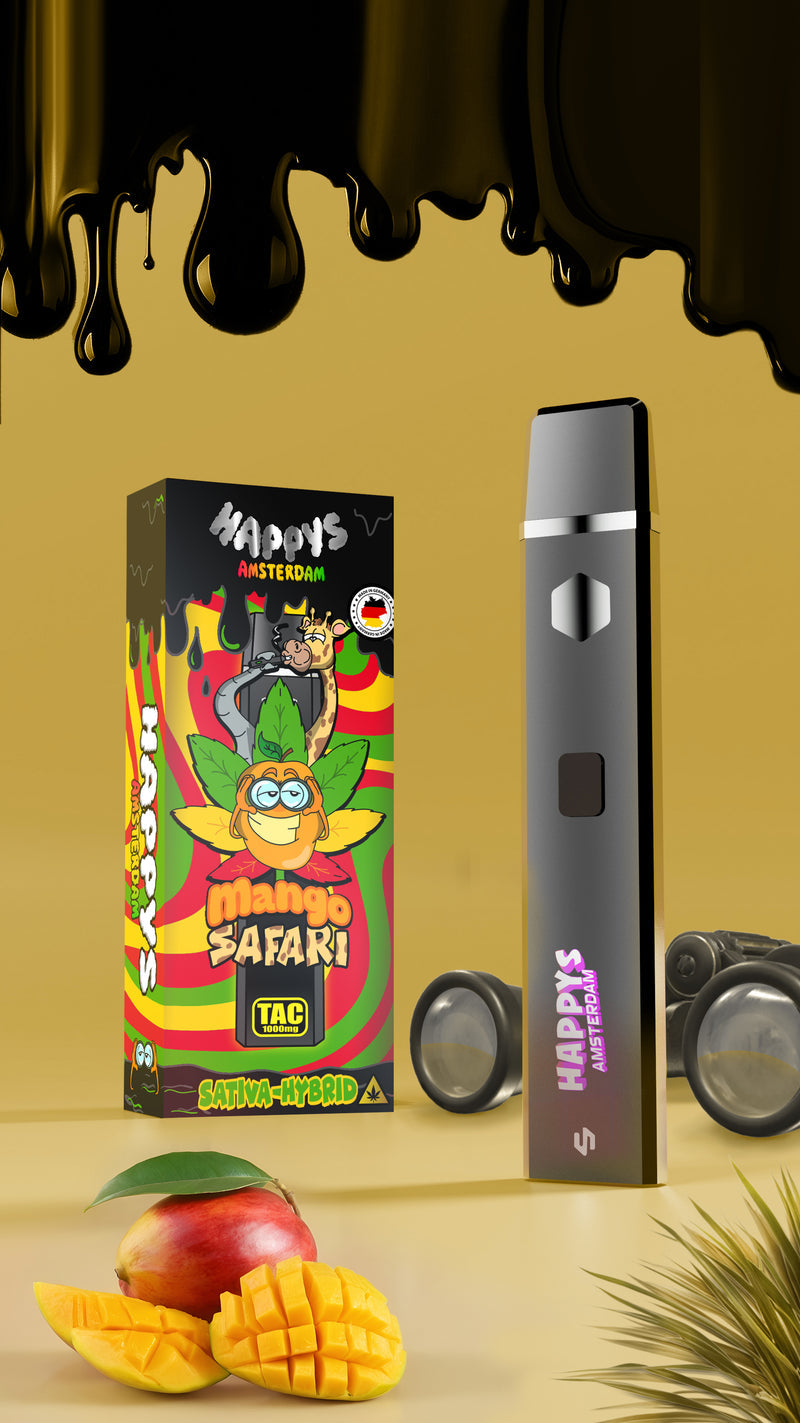 Happy Amsterdam TAC 1000MG Vape