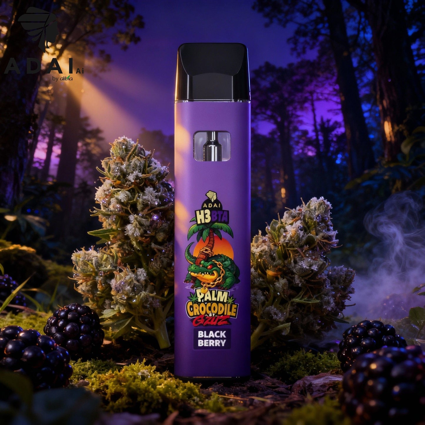 Palm Crocodile H3BTA Vape