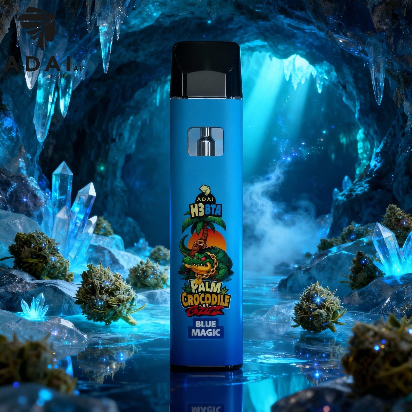 Palm Crocodile H3BTA Vape