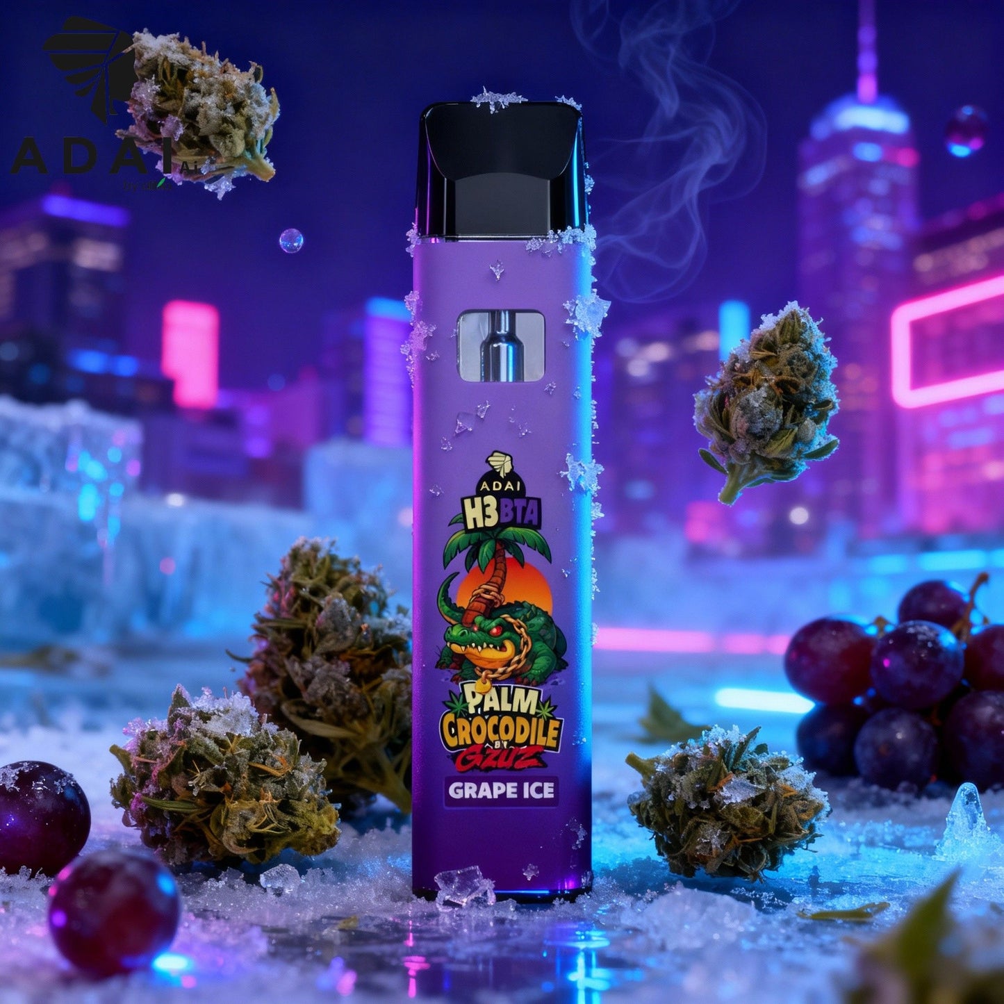 Palm Crocodile H3BTA Vape