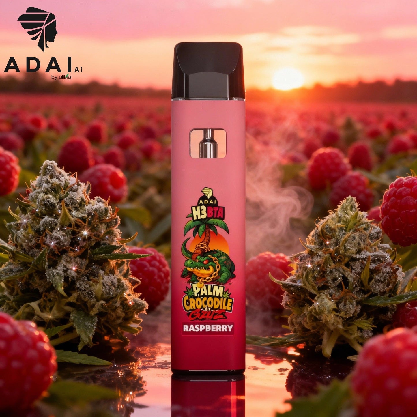 Palm Crocodile H3BTA Vape