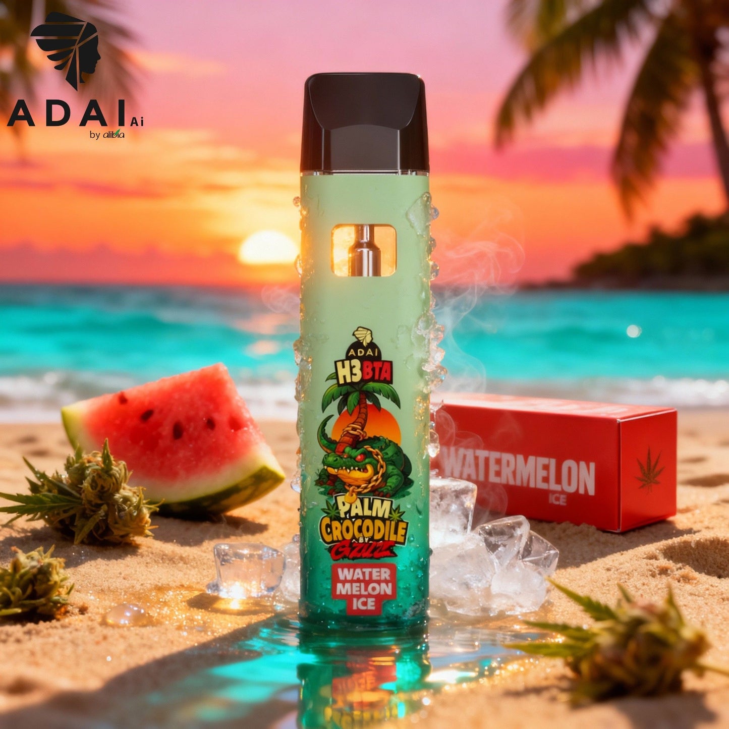 Palm Crocodile H3BTA Vape