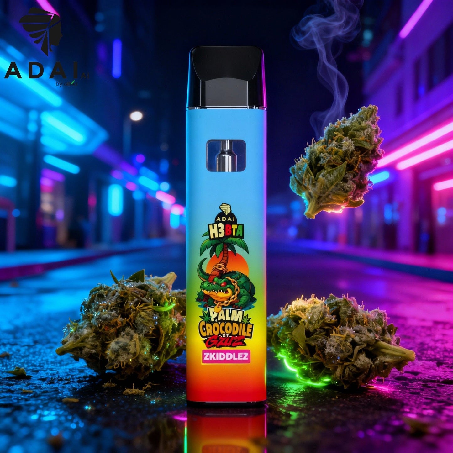 Palm Crocodile H3BTA Vape