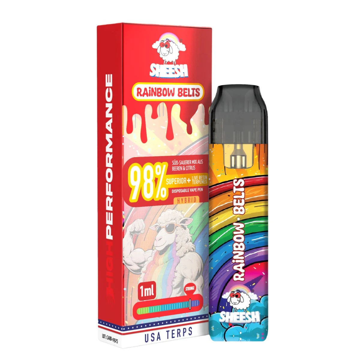 SHEESH 1ML Vape 98%