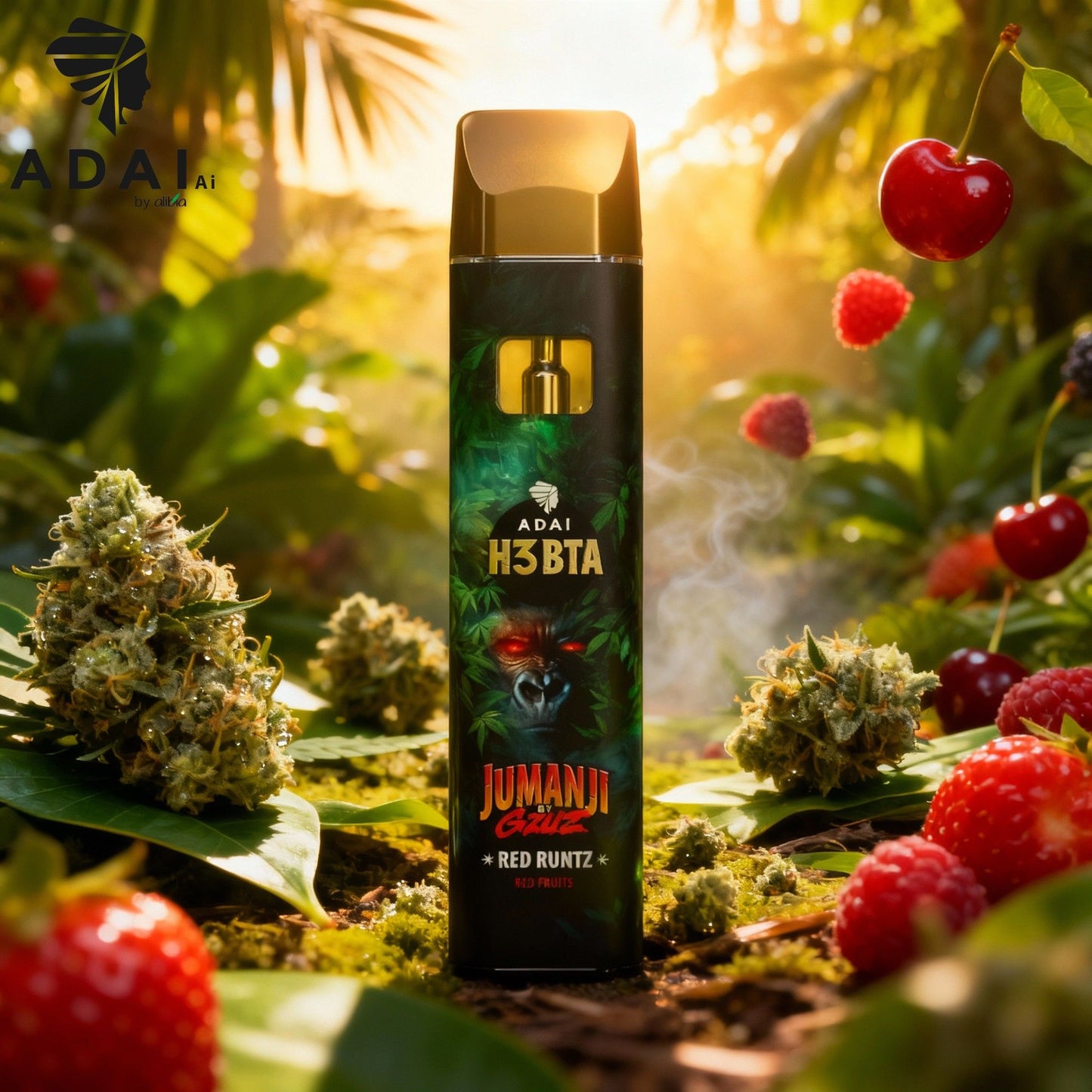 h3bta vape H3bta Vape Palm Crocodile by GZUZ main image 1