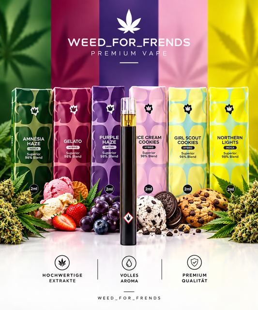 Weed For Frends Superior Blend vape 