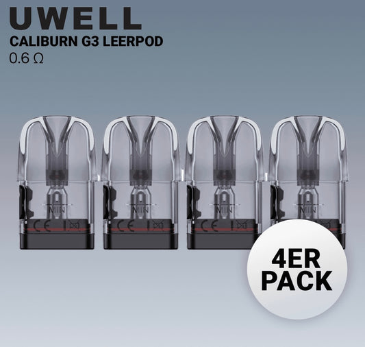 uwell caliburn g3 pod 0,6 ohm